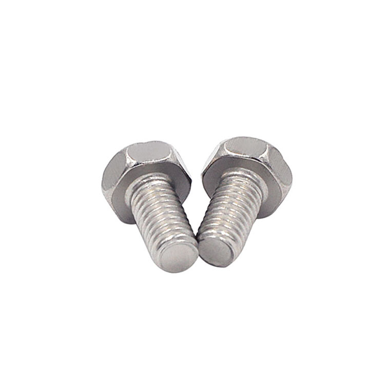 External hexagonal groove cross mechanical nail